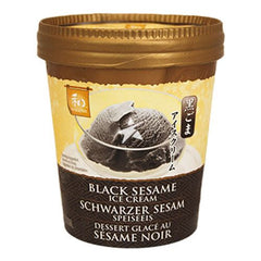 NAGOMI BLACK SESAME ICE CREAM 500ML X6