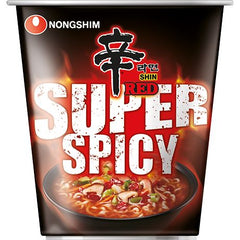 NONGSHIM CUP SHIN RED SUPER SPICY 68G X12