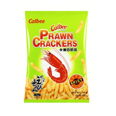 CALBEE PRAWN CRACKERS SPICY 90G X20
