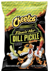 CHEETOS FLAMING HOT CRUNCHY ASIA DILL PICKLE 60GX20