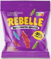 REBELLE BONBONS SANS SUCRE CROCOS ACIDULÉES 50GX12