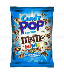 CANDY POP POPCORN M&MS MINI 28G X64