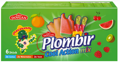 PLOMBIR COOL ACTION MIX CACTUS WATERMELON & TWIST 330GX6