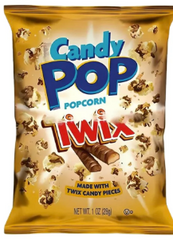 CANDY POP POPCORN TWIX MINI 28G X64