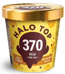 HALO TOP HONEYCOMB CRUNCH 460ML X8
