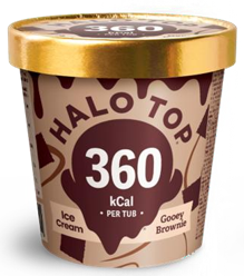 HALO TOP GOOEY BROWNIE 460ML X8