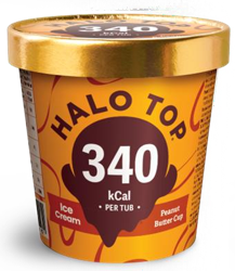 HALO TOP PEANUT BUTTER 460ML X8