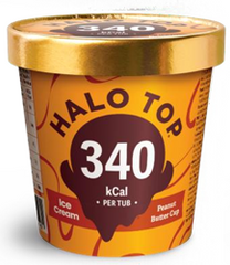 HALO TOP PEANUT BUTTER 460ML X8