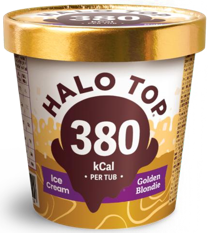 HALO TOP GOLDEN BLONDIE 460ML X8