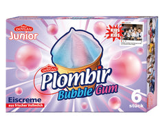 6 PLOMBIR BUBBLE GUM ICE CREAM 600MLX6