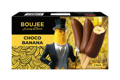 3PCS BOUJEE BANANE ENROBÉ DE CHOCOLAT 195G12