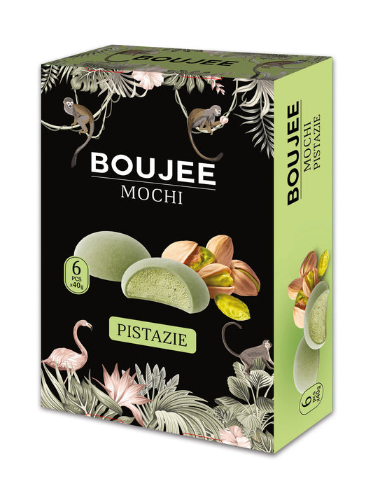 BOUJEE MOCHI PISTACHIO 40GX6