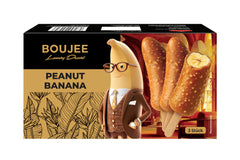 3PCS BOUJEE BANANE ENROBÉ DE BEURRE DE CACAHUETE 195GX12