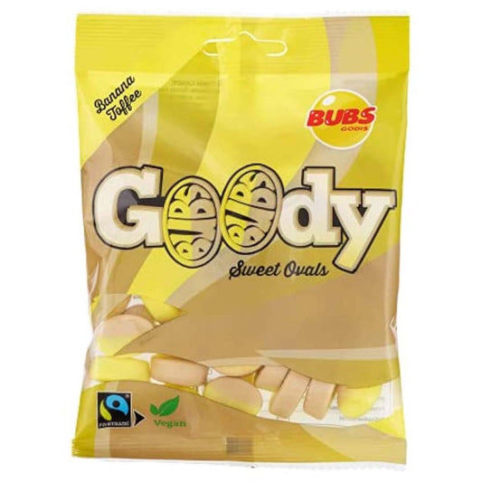 BUBS GOODY BANANA TOFFE 90GX12