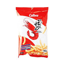 CALBEE PRAWN CRACKERS ORIGINAL 90G X20