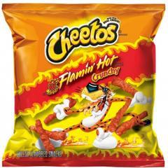 CHEETOS FLAMING HOT CRUNCHY ASIA 60GX20