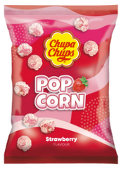 CHUPA CHUPS POPCORN FRAISE 90GX12