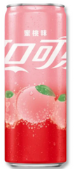 COCA COLA PÊCHE 33CLX24