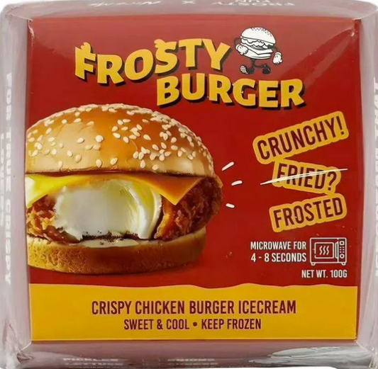 FROSTY TROMPE L'OEIL BURGER ICE CREAM 100GX24