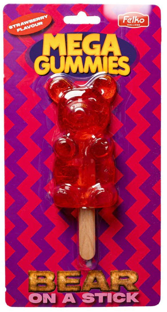 MEGA GUMMIES BEAR ON A STICK 120GX22