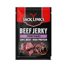 328B JACK LINKS BEEF JERKY TERIYAKI 25G X12