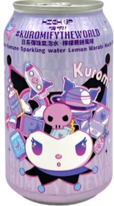 KUROMI LEMON SPARKLING RAMUNE 24X33CL