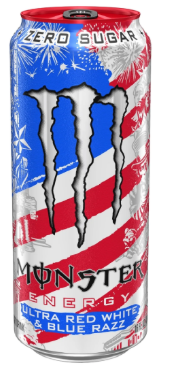 MONSTER ENERGY RED WHITE AND BLUE 47.3CLX24