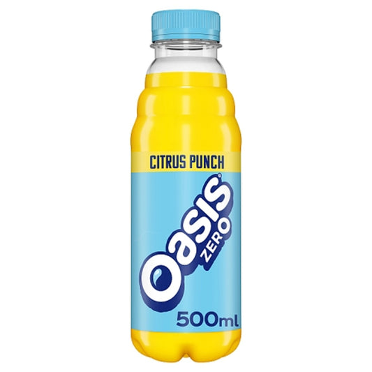 OASIS CITRUS PUNCH ZERO 500MLX24