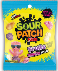 SOUR PATCH FRUITS TROPICAL MIX 87GX12