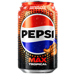 PEPSI MAX TROPICAL NO SUGAR 33CLX24