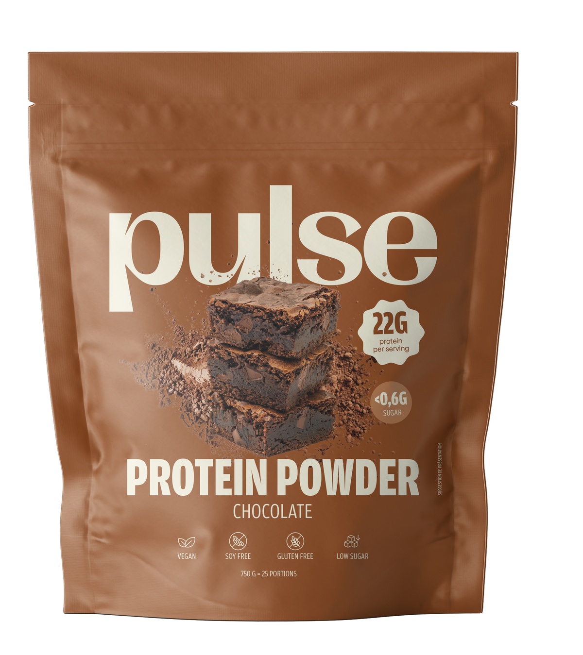 PULSE POUDRE PROTÉINÉE CHOCOLAT 750GX6