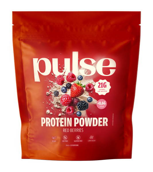 PULSE POUDRE PROTÉINÉE FRUIT ROUGES 750GX6