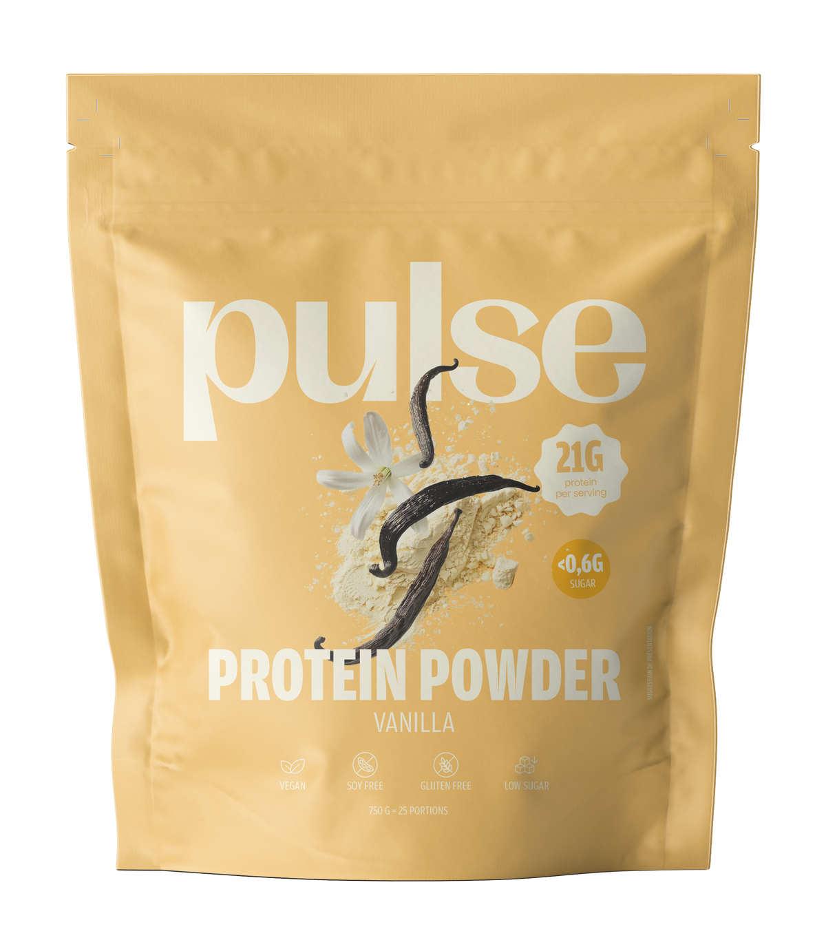 PULSE POUDRE PROTÉINÉE VANILLE 750GX6