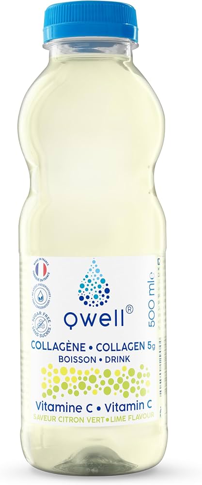 QWELL EAU COLLAGENE SAVEUR CITRON 50CLX12
