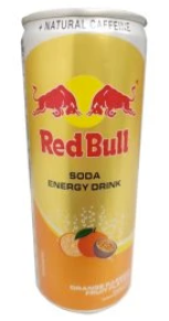RED BULL ORANGE PASSION ZERO SUGAR 25CLX24