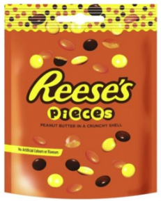 REESE'S PIECES PEANUT BUTTER 90GX10