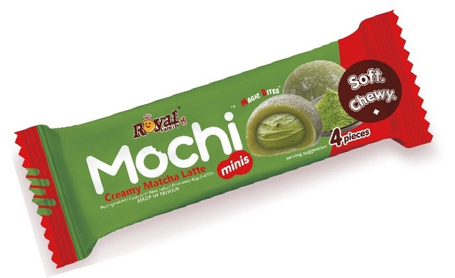 ROYAL MOCHI CREAMY MATCHA SNACK PACK 12X40G