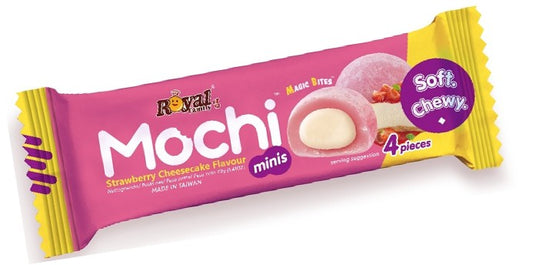 ROYAL MOCHI STRAWBERRY CHEESECAKE SNACK PACK 12X40G