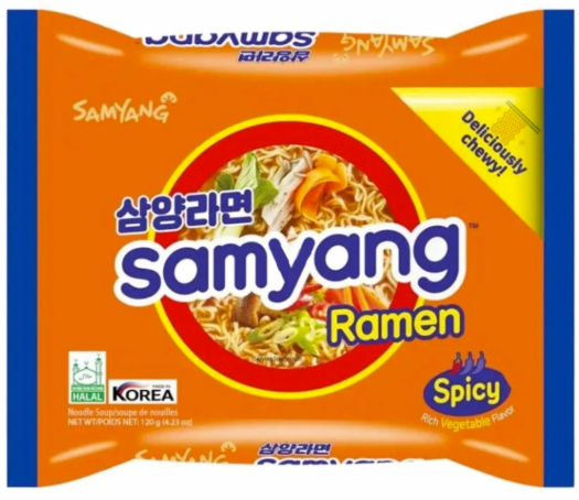 SAMYANG RAMEN SWEET SPICY 120GX20