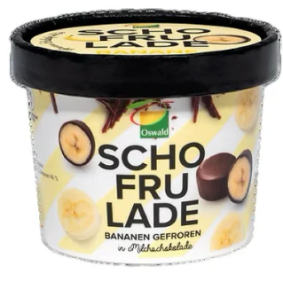 SCHOFRULADE BANANE 8X130G