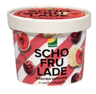 SCHOFRULADE CERISE CHOCOLAT BLANC 8X130G