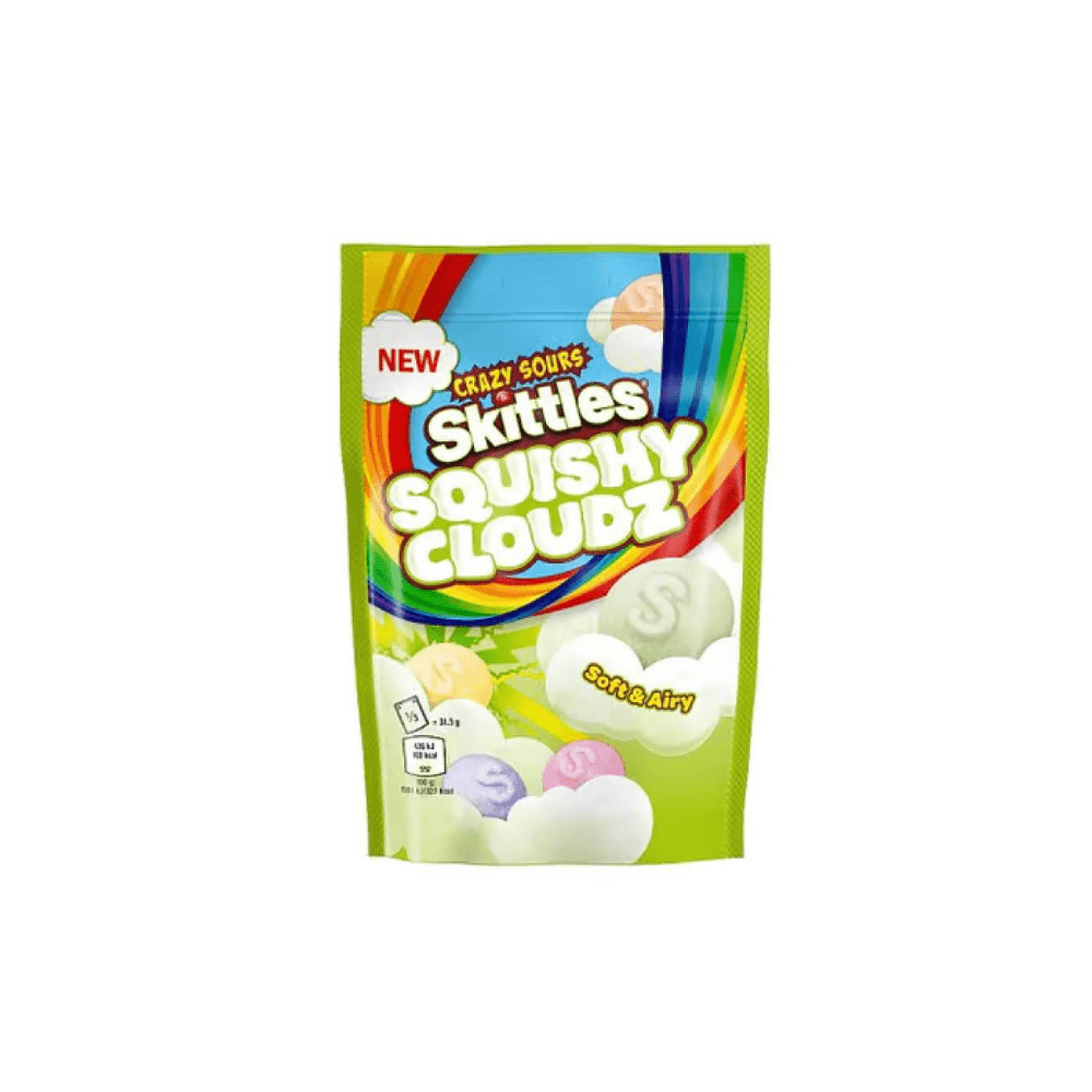 SKITTLES SQUISHY CLOUDZ CRAZY SOURS 94GX18