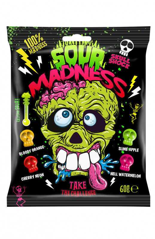 SOUR MADNESS 60GR X10