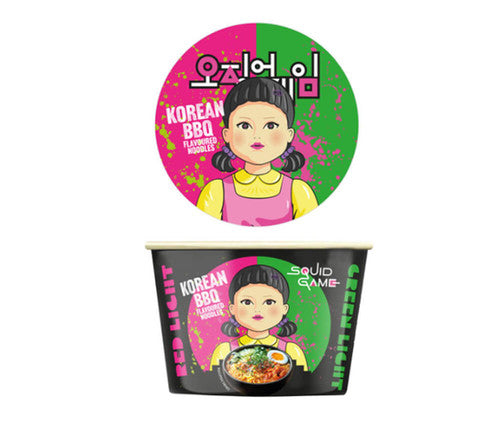 SQUID GAME KOREAN BBQ NOODLES 105GX12