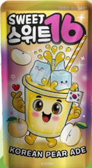 SWEET 16 POUCH KOREAN PEAR ADE 200ML X10