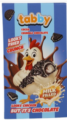 TABBY CUISSE DE POULET CACAO CRUNCHY 50GX12