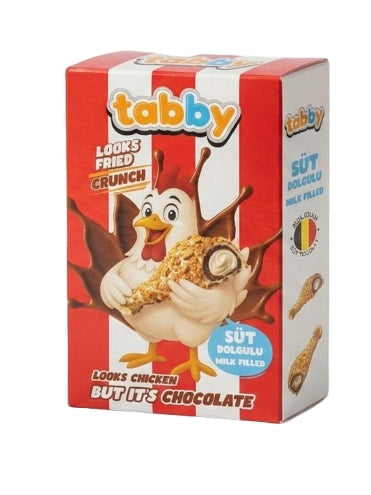 TABBY CRUNCHY CHOCOLATE 50GX24