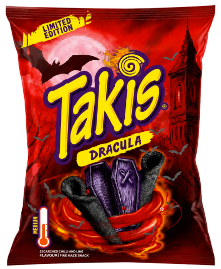TAKIS DRACULA HALLOWEEN EDITION 100GX18