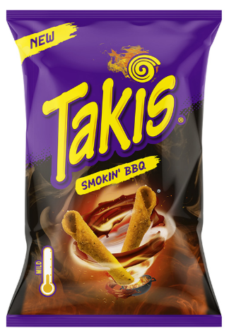 TAKIS SMOKIN' BBQ 100GX18