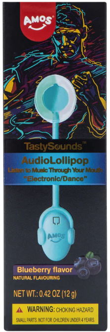 TASTYSOUNDS SUCETTES MUSIQUE MYRTILLE ELECTRONIC DANCE 12GX12